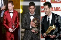 مفاجأة في بدلة ميسي بحفل جائزة الكرة الذهبية