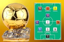 التشكيلة المثالية للحائزين على جائزة