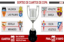 قرعة ربع نهائي كأس إسبانيا تضع برشلونة في مواجهة اتلتيك بلباو 