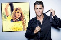 عارضة أزياء كولومبية تأسر قلب كريستيانو رونالدو