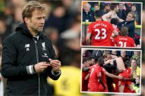 كلوب يحتفل بطريقة