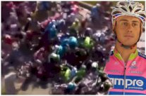 سقوط جماعي مرعب خلال سباق سان لويس للدراجات 