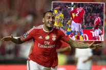 لاعب يوناني يثير جنون فريقه البرتغالي بهدف رائع بـ