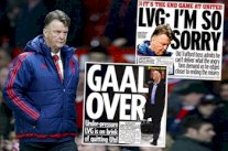 لاعبو اليونايتد يطالبون بإقالة فان غال وغيغز الأبرز لخلافته