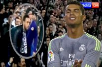 أحد أنصار بيتيس يبصق على كريستيانو والأخير يضرب لاعباَ!