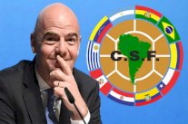 اتحاد اميركا الجنوبية يدعم مرشح اليويفا اينفانتينو لرئاسة الفيفا