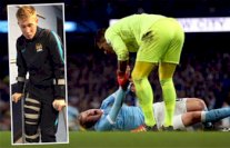 الإصابة تبعد دي بروين عن مانشسر سيتي ستة اسابيع