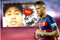 نيمار يشن هجوماً لاذعاً على صحفي اتهمه بالتفاوض مع ريال مدريد