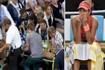 سقوط خطير لإحدى متفرجات بطولة أستراليا للتنس 