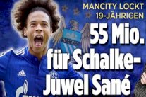 عرض قياسي من مانشستر سيتي لمهاجم شالكه سانيه 