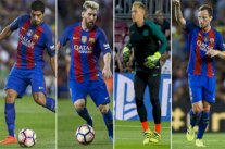 برشلونة يدرس تمديد عقود أربعة لاعبين قبل انقضاء الموسم الحالي