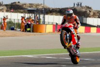 الإسباني ماركيز يتوج بطلاً للعالم في الفئة الكبرى موتو جي بي