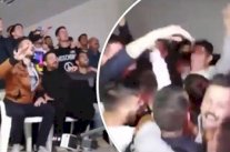 فرحة هسترية للاعبي كولتورال بعد وقوعهم في مواجهة ريال مدريد 