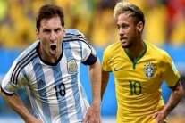 ميسي يواجه نيمار في قمة البرازيل والأرجنتين