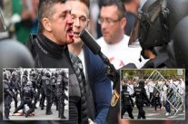 صدامات عنيفة بين مشجعي ليجيا وارسو البولندي والشرطة الإسبانية 