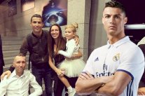 رونالدو يستضيف لاعب سابق يعاني من التصلب الجانبي في البرنابيو