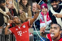 دوغلاس كوستا يحتفل مع جماهير البايرين بـ