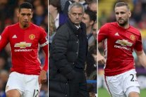 مورينيو مستاء من تخاذل كريس سمولينغ ولوك شاو