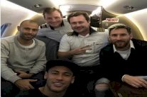 نيمار ينقل ميسي وماسكيرانو إلى البرازيل في طائرته الخاصة