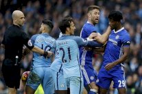 اشتباكات بالأيدي في نهاية مباراة مانشستر سيتي وتشيلسي