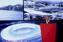 أتلتيكو مدريد يكشف اسم ملعبه الجديد ويغير شعاره !