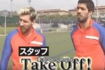 ميسي وسواريز يسقطان طائرة يابانية بدون طيار!