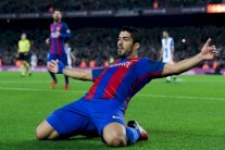 سواريز يحقق رقماً جديداً بفضل مهارة ميسي