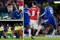 إصابة مروعة لزوما في قمة يونايتد وتشيلسي