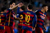 برشلونة يستعرض عضلاته وليستر يسقط بنيران المدفعجية