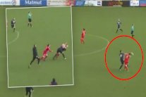 مباراة كروية للسيدات تتحول إلى حلبة مصارعة بين اللاعبات