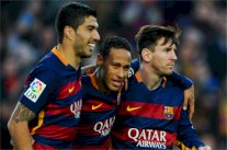 الثلاثي الهجومي لبرشلونة الأكثر حضورًا في مباريات هذا الموسم