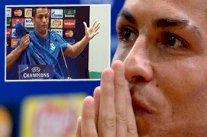 كريستيانو يغادر المؤتمر غاضباً بسبب سؤال صحفي !