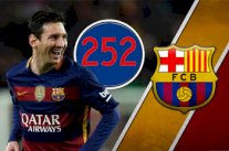 ميسي يحقق مع برشلونة الفوز رقم 252 في الدوري الإسباني