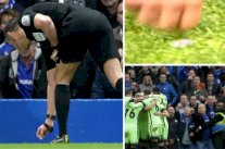 جماهير تشيلسي ترشق لاعبي مانشستر سيتي بالعملات المعدنية 