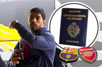 لويس سواريز نسي جواز سفره في منزله قبل السفر إلى لندن