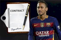 اتفاق أوليّ بين برشلونة ونيمار حول تجديد عقده حتى 2021