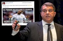 خوان لابورتا يسخر من رونالدو: أعرف لماذا أهدر ركلة الجزاء