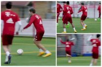 توماس مولر يستعين بمكبرات الصوت في تدريبات بايرن