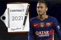 تقارير برازيلية تؤكد: نيمار جدد عقده مع برشلونة حتى 2021