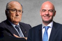 بلاتر يهنىء انفانتينو لانتخابه رئيسا للفيفا