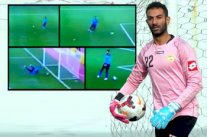 حارس مرمى لبناني يتسبب في هدف كوميدي