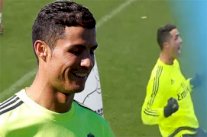 كريستيانو يضع الكرة بين قدمي فاران ويحتفل بجنون !