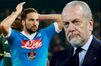 رئيس نابولي ينتقد هيغواين بسبب زيادة وزنه