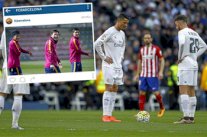 برشلونة يسخر من غريمه الريال بصورة ضاحكة لـ