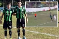 شقيقان أرجنتينيان ينجحان في تقليد ركلة جزاء ميسي وسواريز