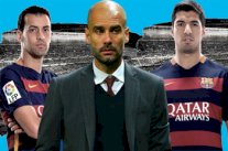 سواريز وبوسكيتس أبرز أهداف غوارديولا في مانشستر سيتي