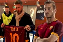 توتي يدخل غرفة ملابس ريال مدريد لطلب قميص راموس