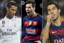 10 اختلافات في أرقام رونالدو وميسي وسواريز