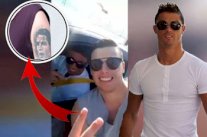 رونالدو يحقق حلم مشجع إيطالي رسم وشماً له على ذراعه