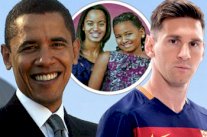 ابنتا الرئيس الأميركي تحلمان بالتعرف على ليونيل ميسي